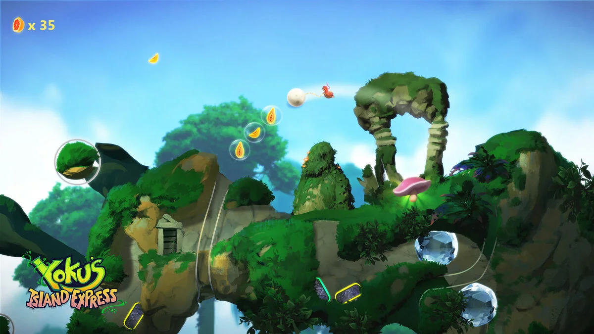 Скриншот из игры Yoku's Island Express - 31