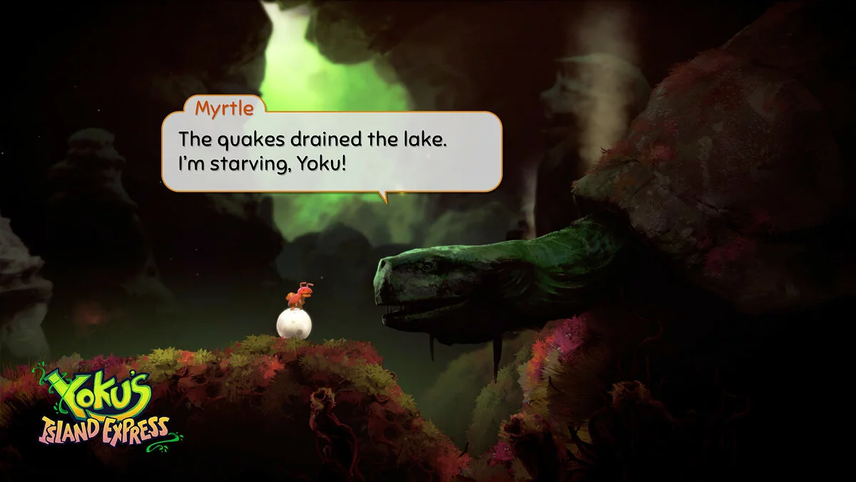 Скриншот из игры Yoku's Island Express - 8