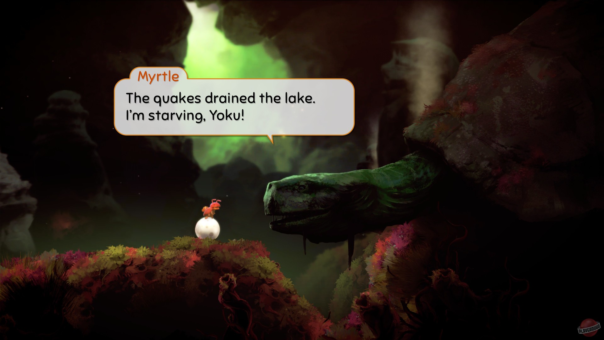 Скриншот из игры Yoku's Island Express - 9