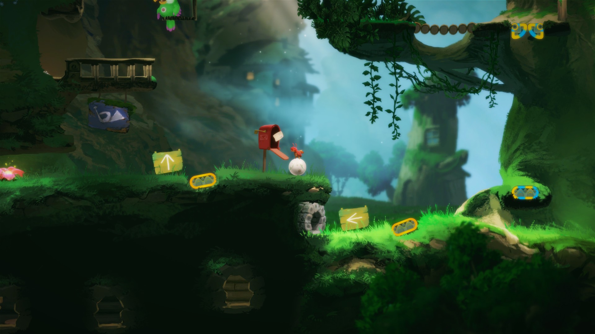 Скриншот из игры Yoku's Island Express - 23