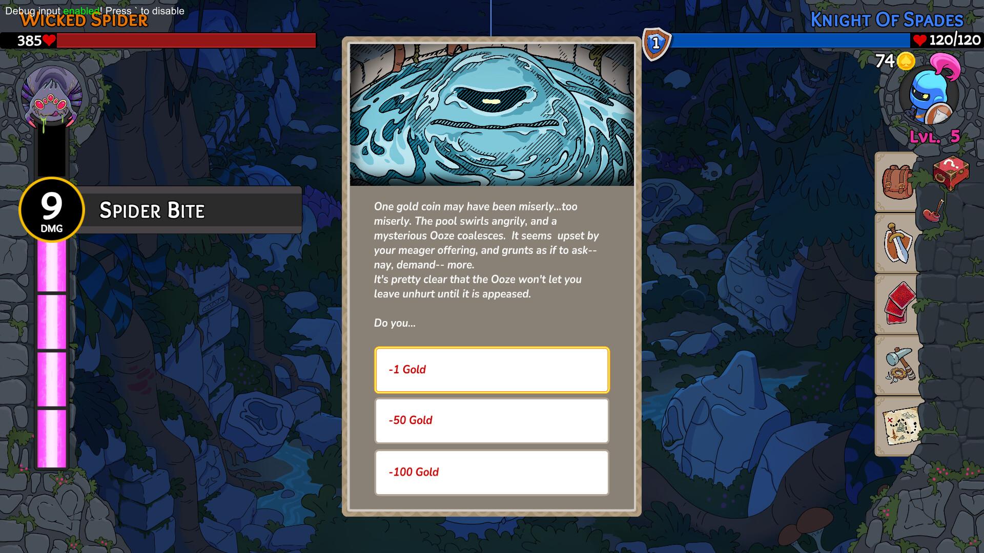 Скриншот из игры Hero's Hand - 3