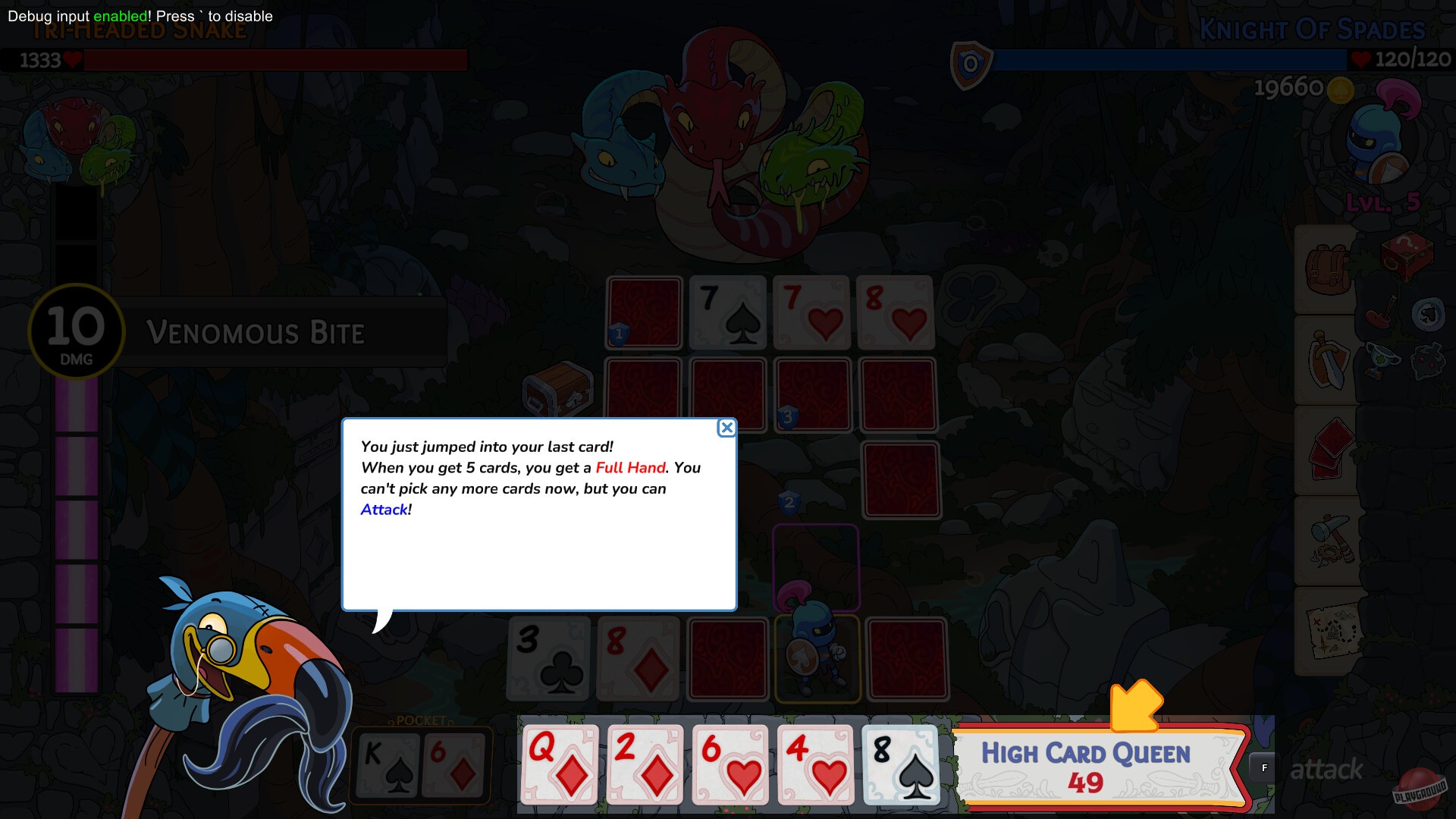 Скриншот из игры Hero's Hand - 10