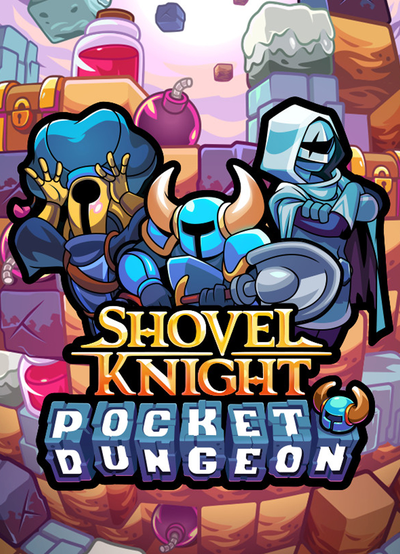 Обложка игры Shovel Knight Pocket Dungeon