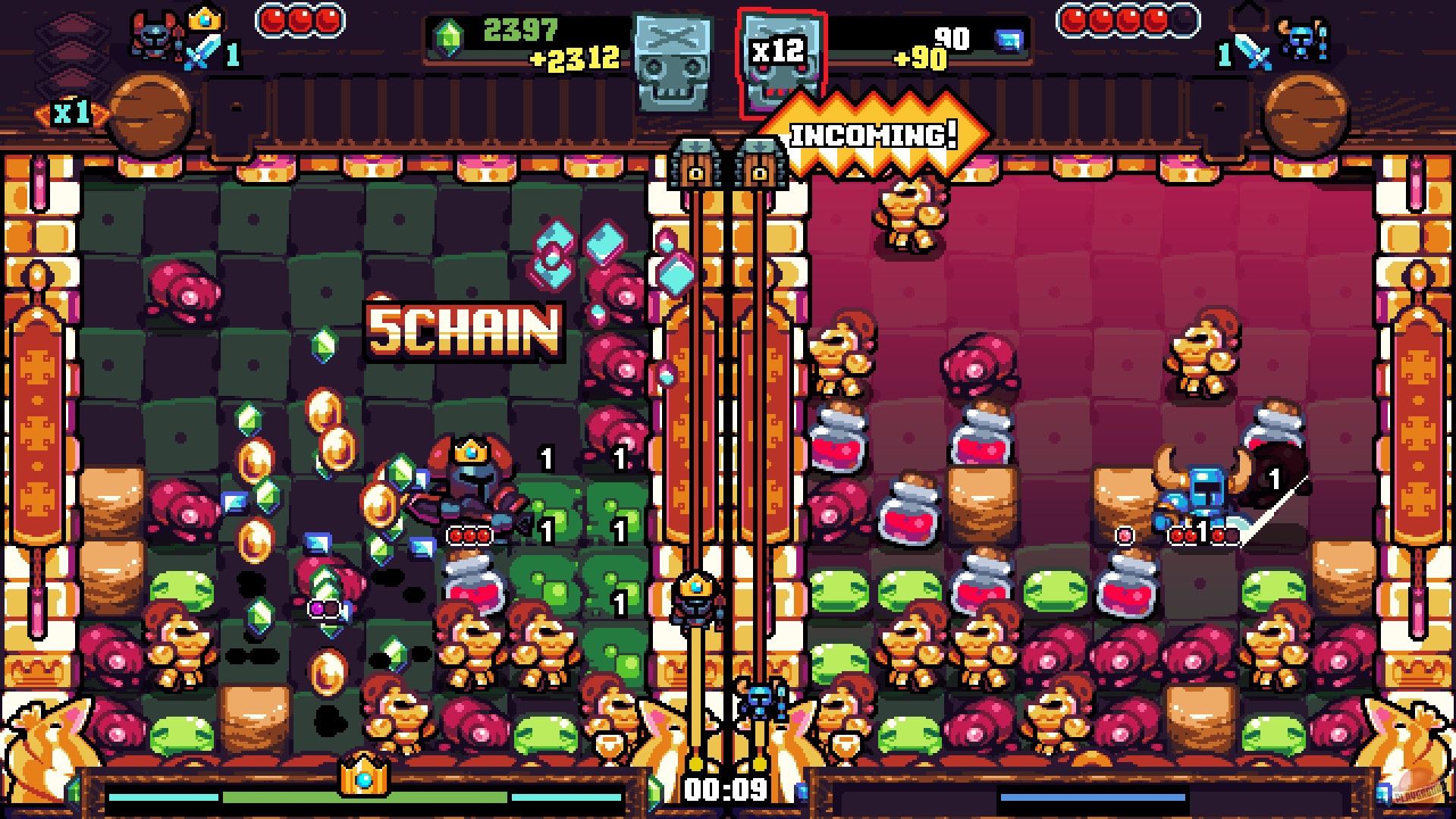 Скриншот из игры Shovel Knight Pocket Dungeon - 43