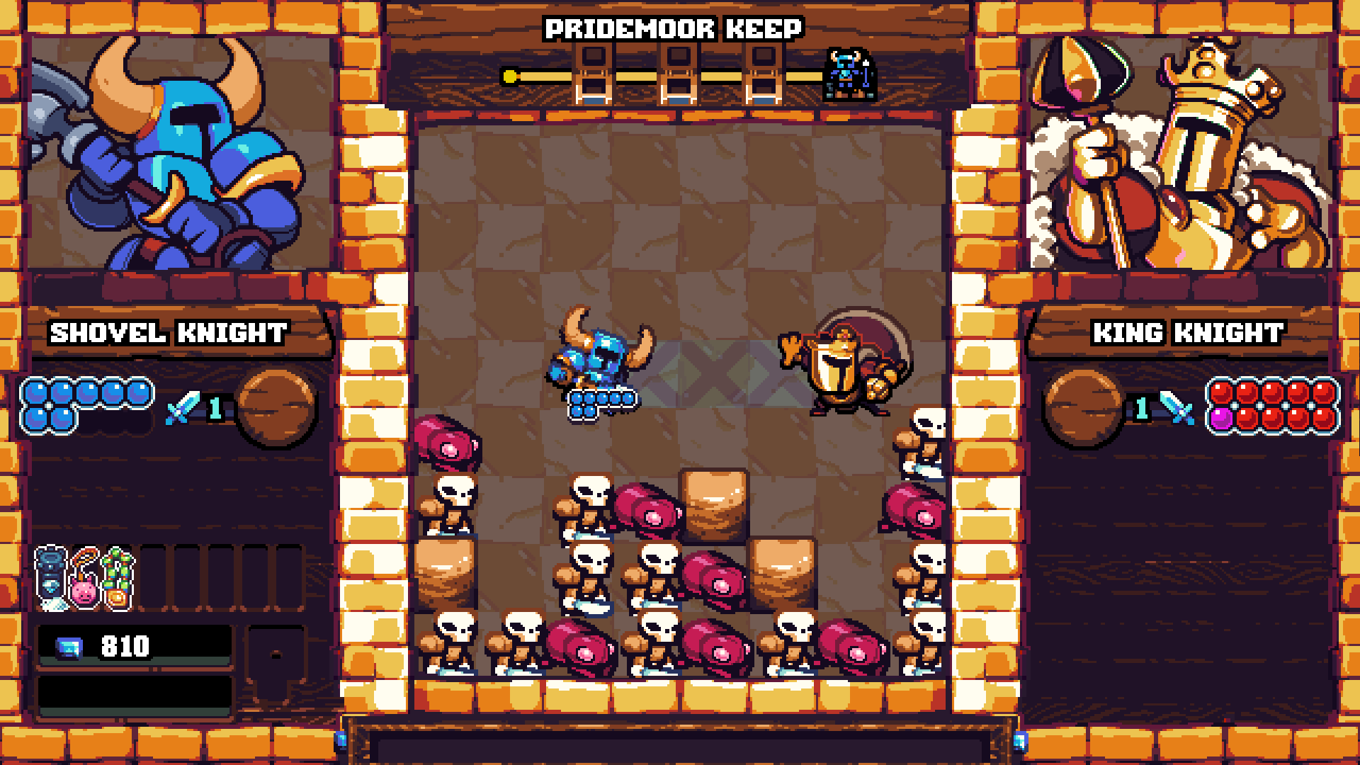 Скриншот из игры Shovel Knight Pocket Dungeon - 36