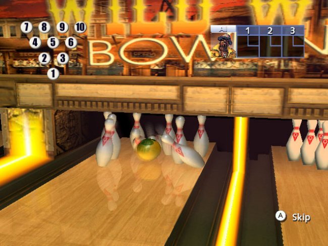 Скриншот из игры AMF Bowling Pinbusters! - 1