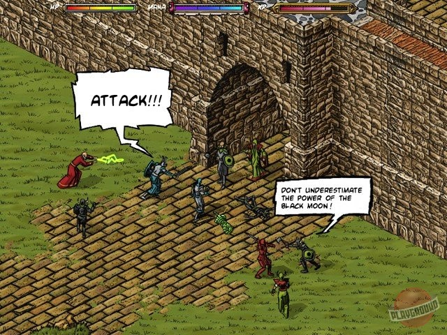 Скриншот из игры Black Moon Chronicles: Winds of War - 2