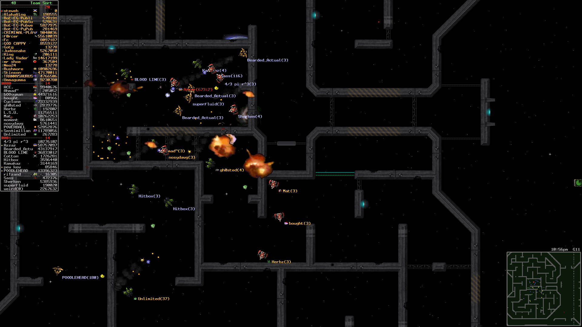Скриншот из игры Subspace Continuum - 16