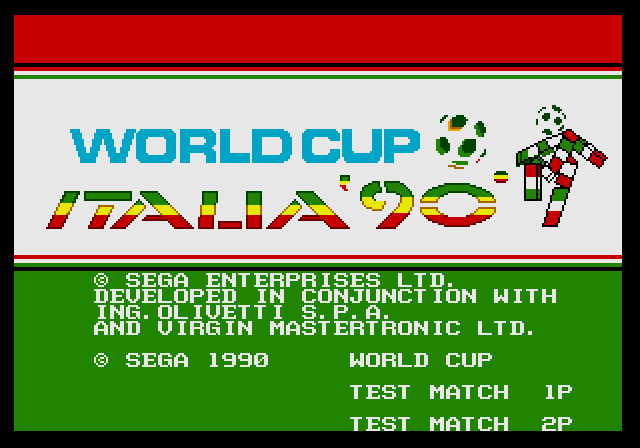 Скриншот из игры World Championship Soccer - 9