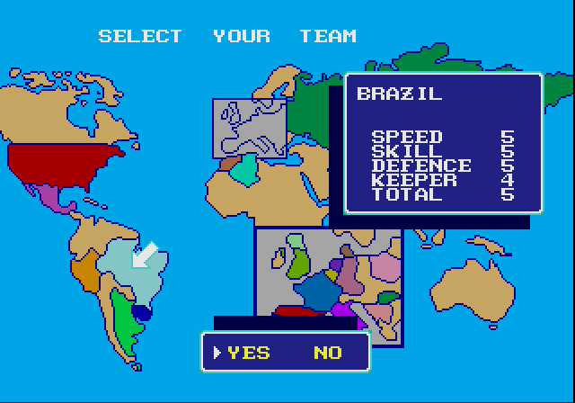 Скриншот из игры World Championship Soccer - 10