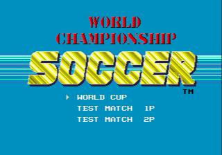 Скриншот из игры World Championship Soccer - 36