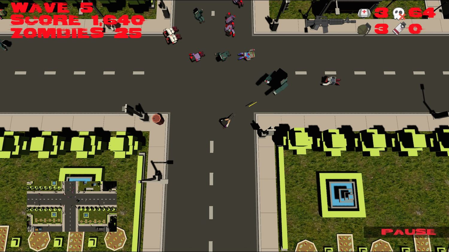 Скриншот из игры Zombie Breakout - 2