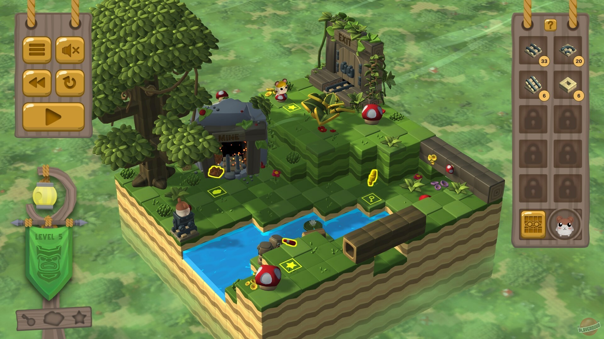 Скриншот из игры Hamster on Rails - 6