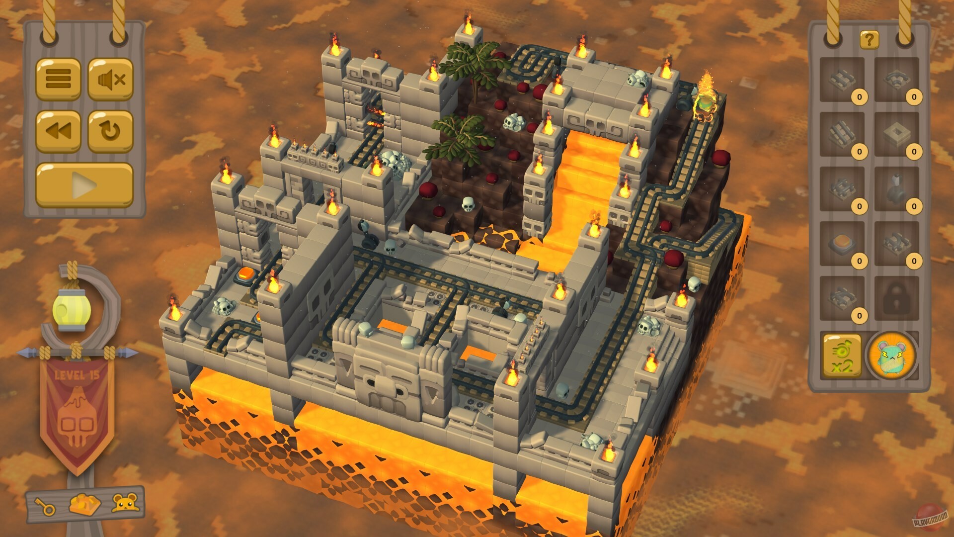 Скриншот из игры Hamster on Rails - 5