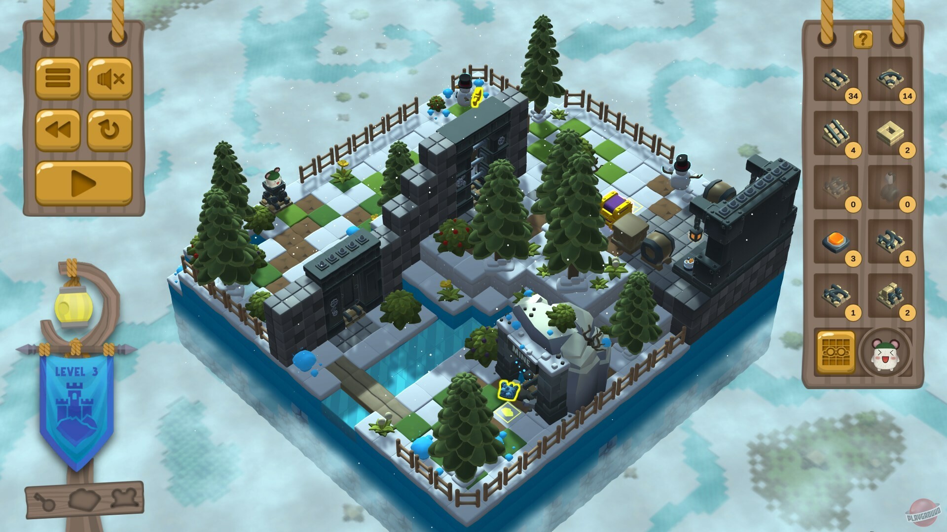 Скриншот из игры Hamster on Rails - 2