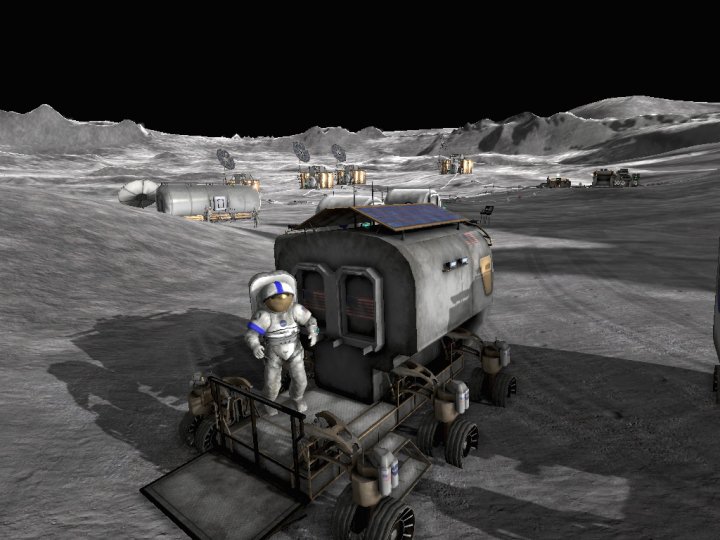 Скриншот из игры Moonbase Alpha - 25