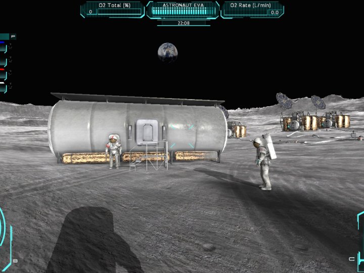 Скриншот из игры Moonbase Alpha - 23