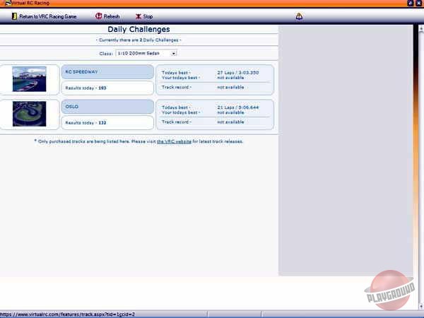 Скриншот из игры Virtual RC Racing - 13