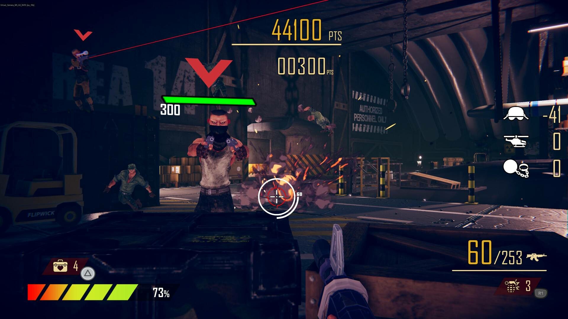 Скриншот из игры Operation Wolf Returns: First Mission - 20