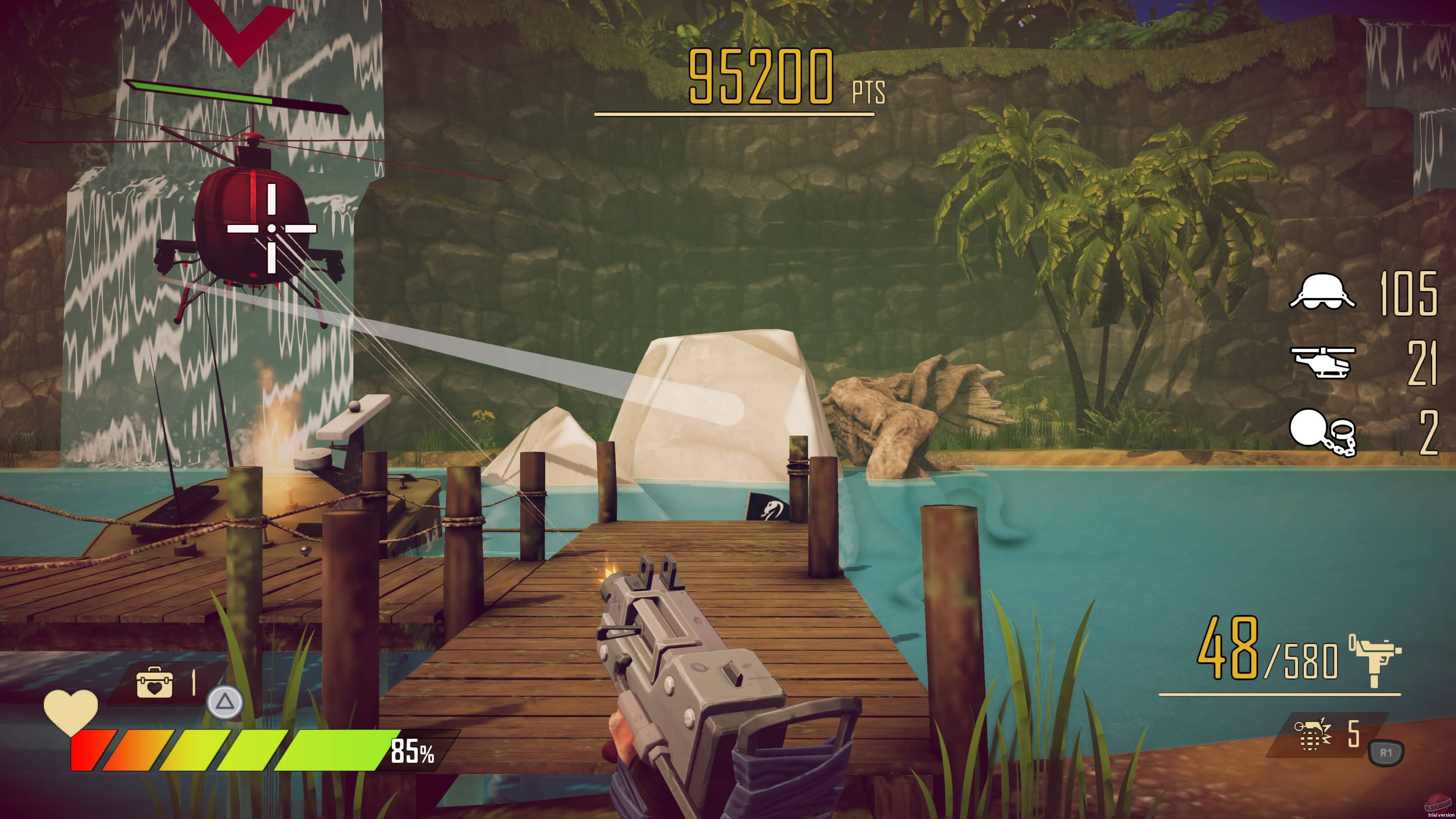 Скриншот из игры Operation Wolf Returns: First Mission - 6