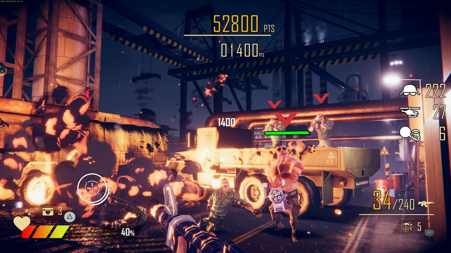 Скриншот из игры Operation Wolf Returns: First Mission - 8