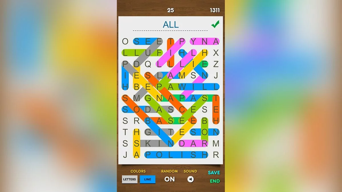Скриншот из игры WordSearch Unlimited - 13