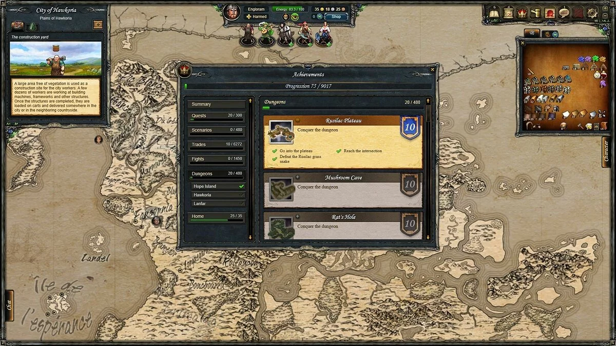 Скриншот из игры Therian Saga - 36