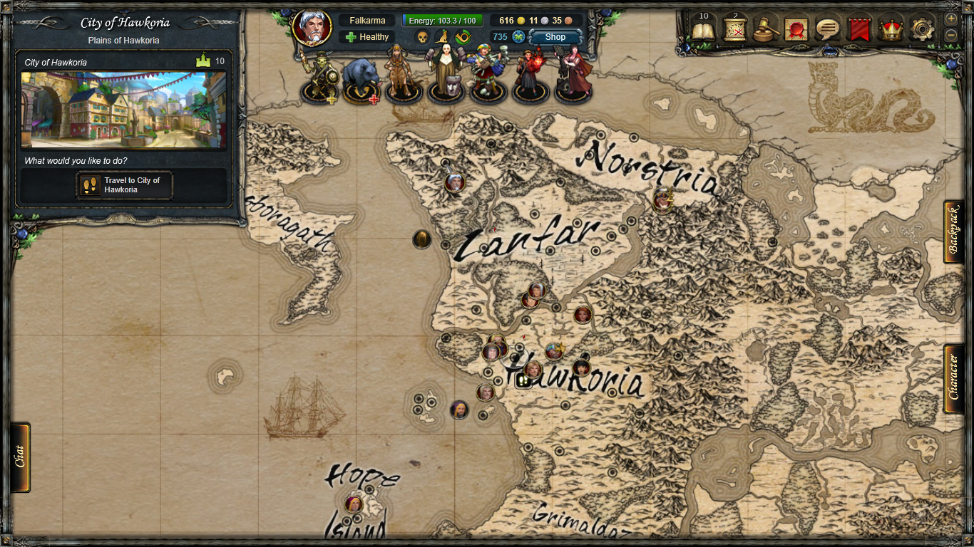 Скриншот из игры Therian Saga - 14