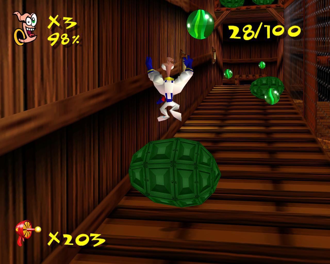 Скриншот из игры Earthworm Jim 3D - 32