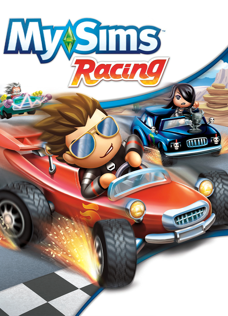 Обложка игры MySims Racing