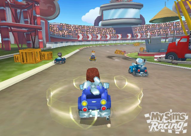 Скриншот из игры MySims Racing - 5