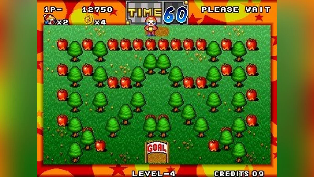 Скриншот из игры Neo Mr. Do! - 1