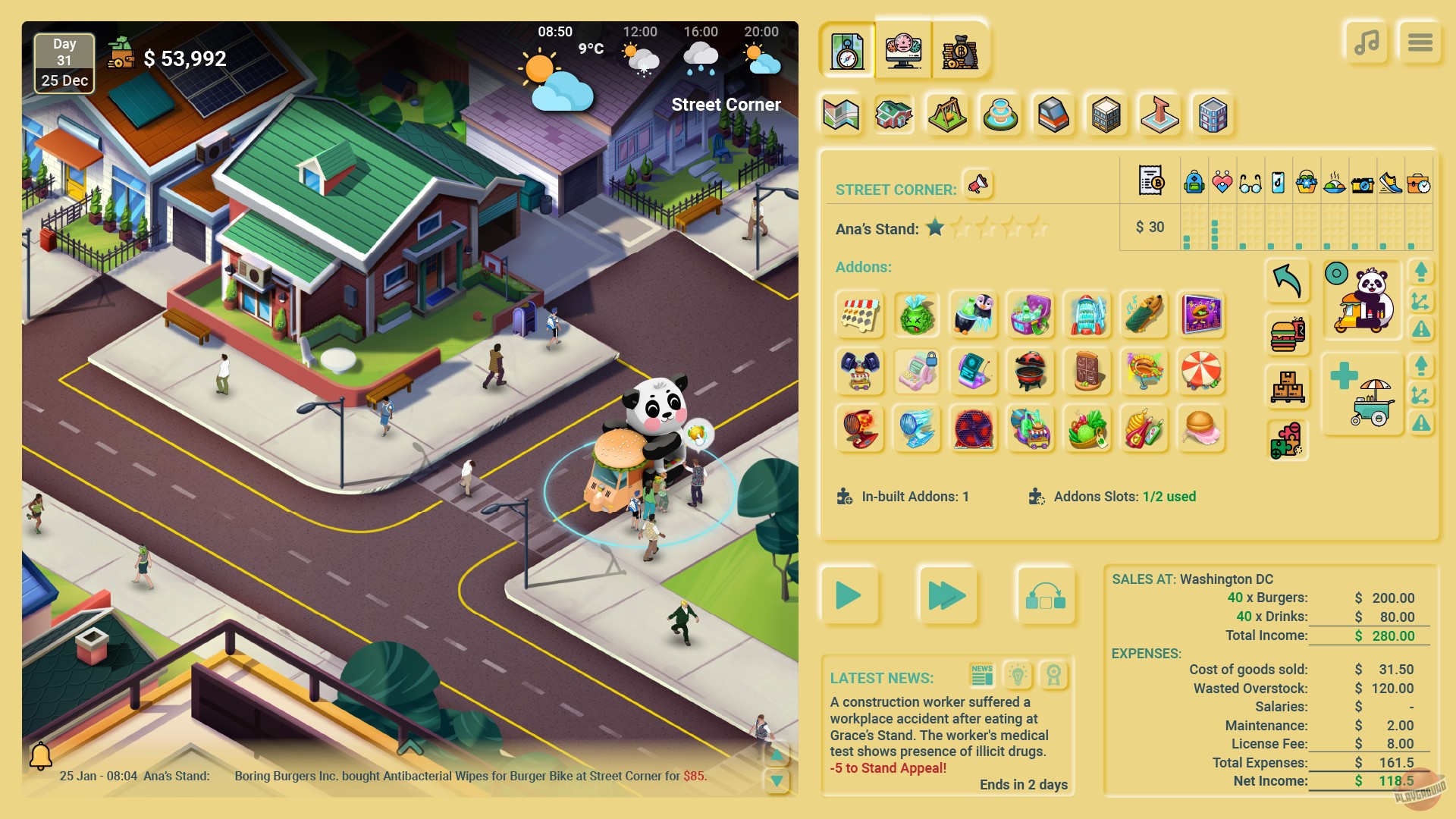 Скриншот из игры Business Heroes: Street Grub - 11