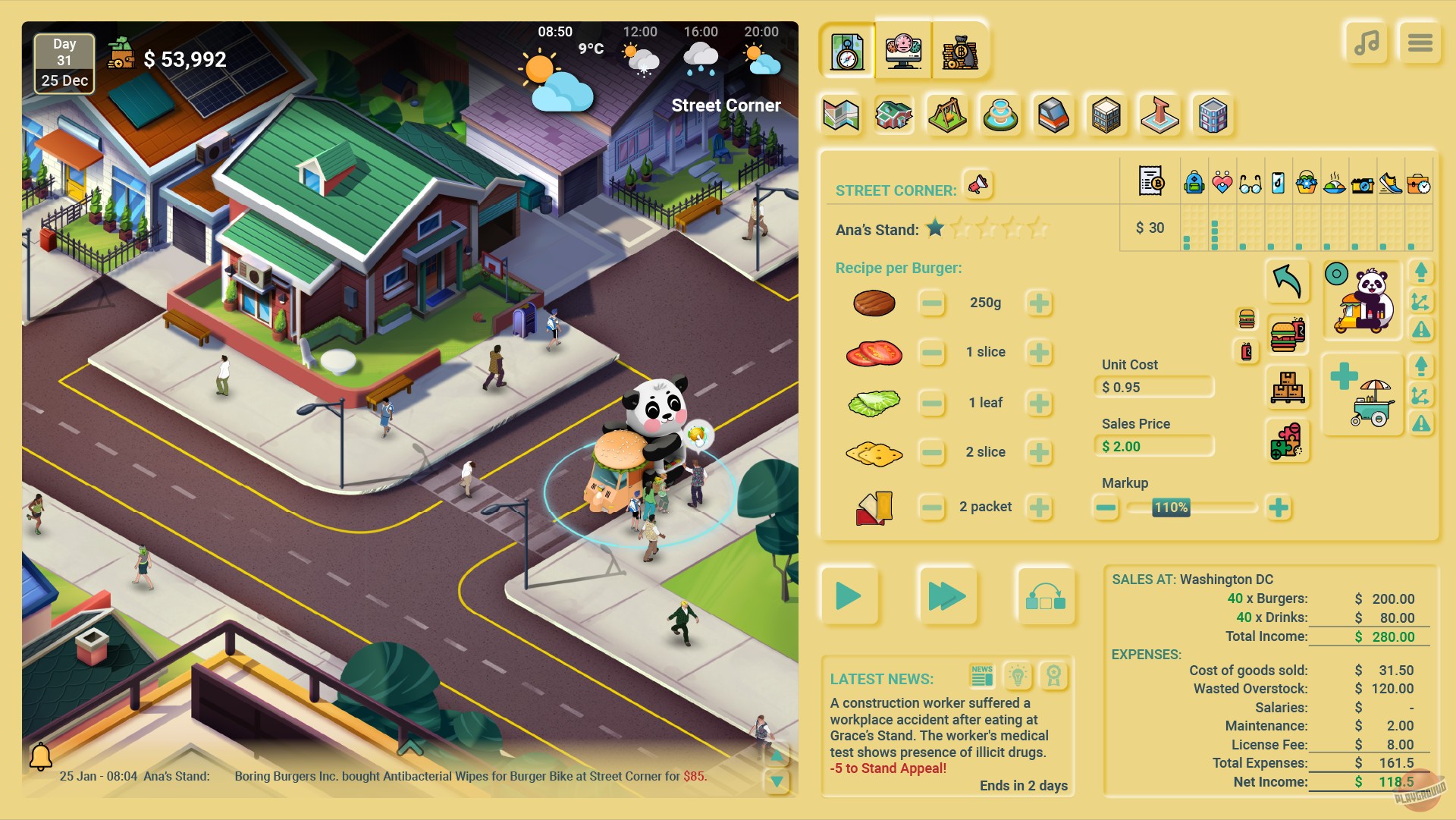 Скриншот из игры Business Heroes: Street Grub - 10