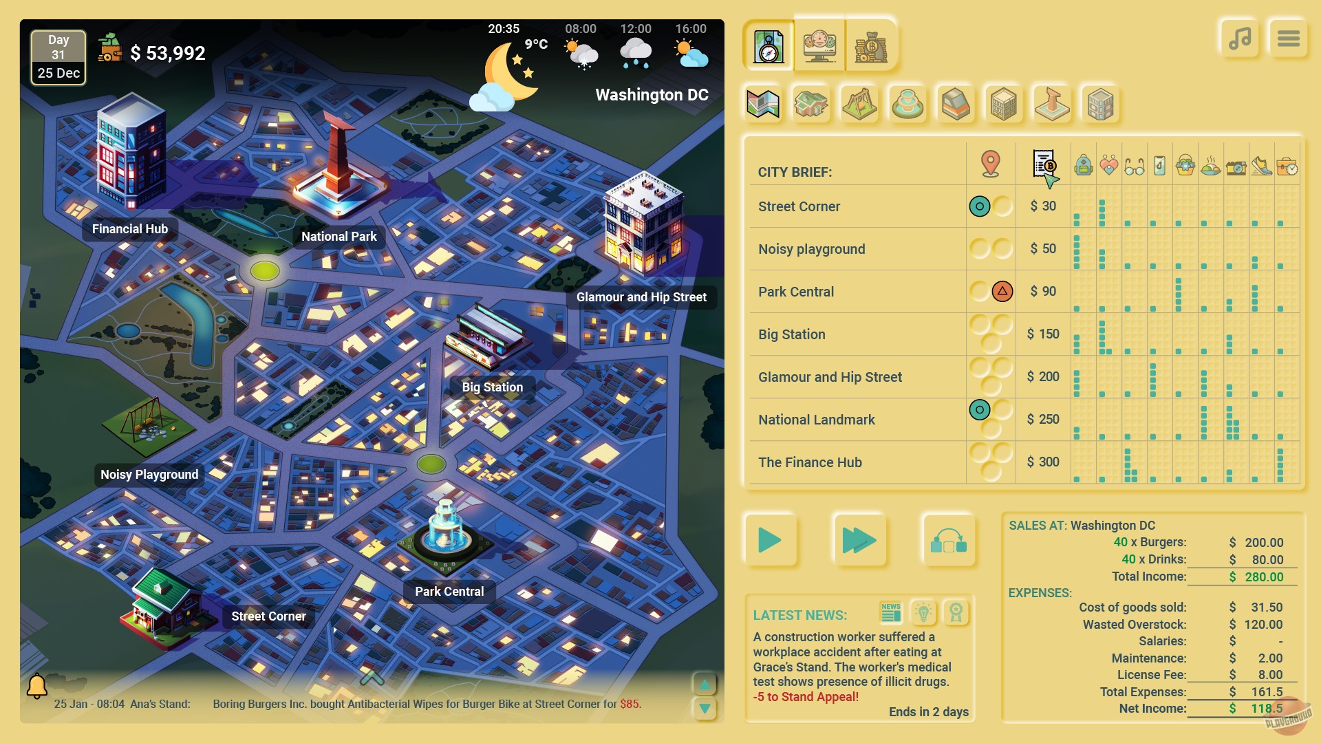 Скриншот из игры Business Heroes: Street Grub - 5