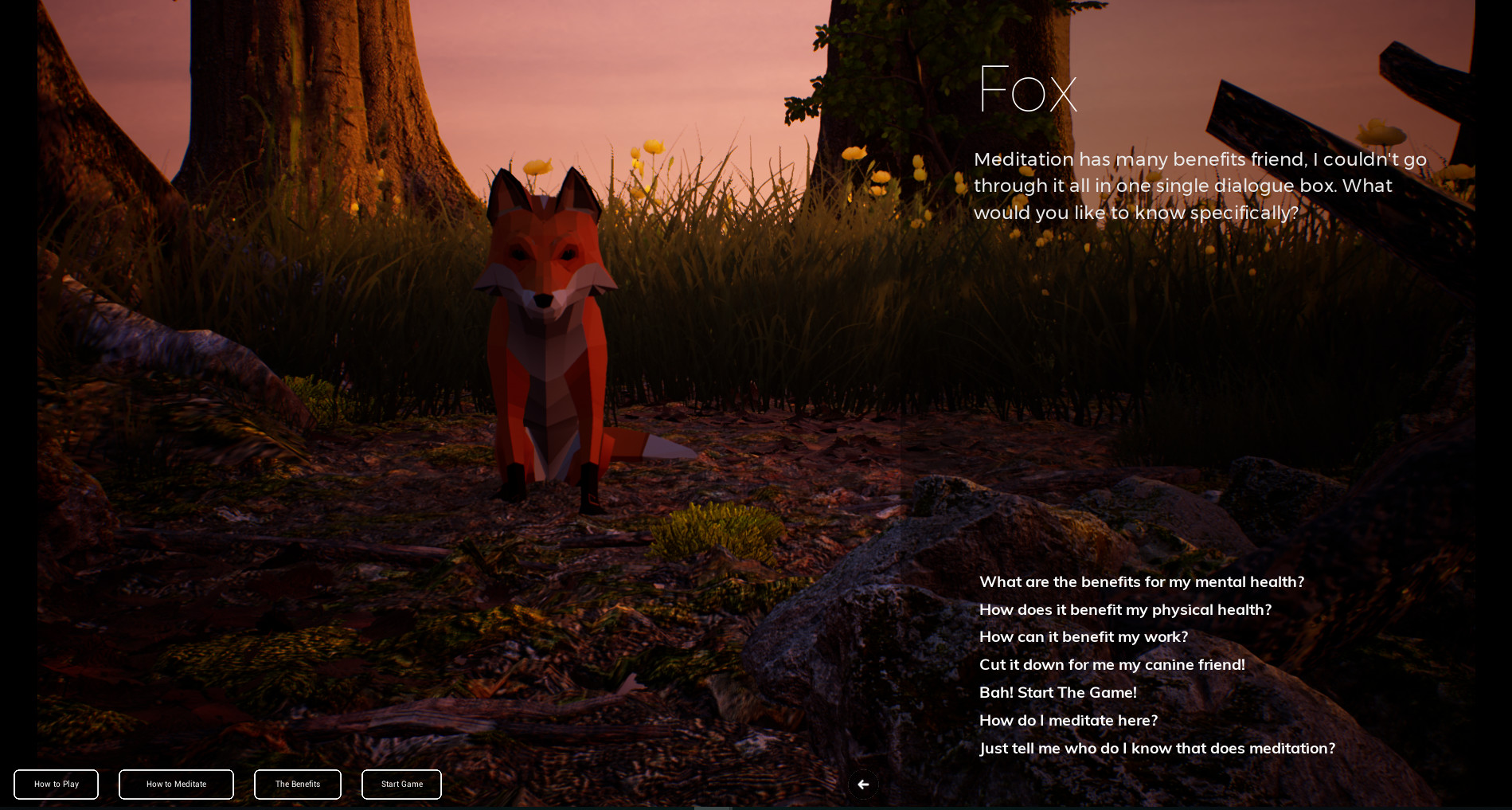 Скриншот из игры PLAYNE : The Meditation Game - 8