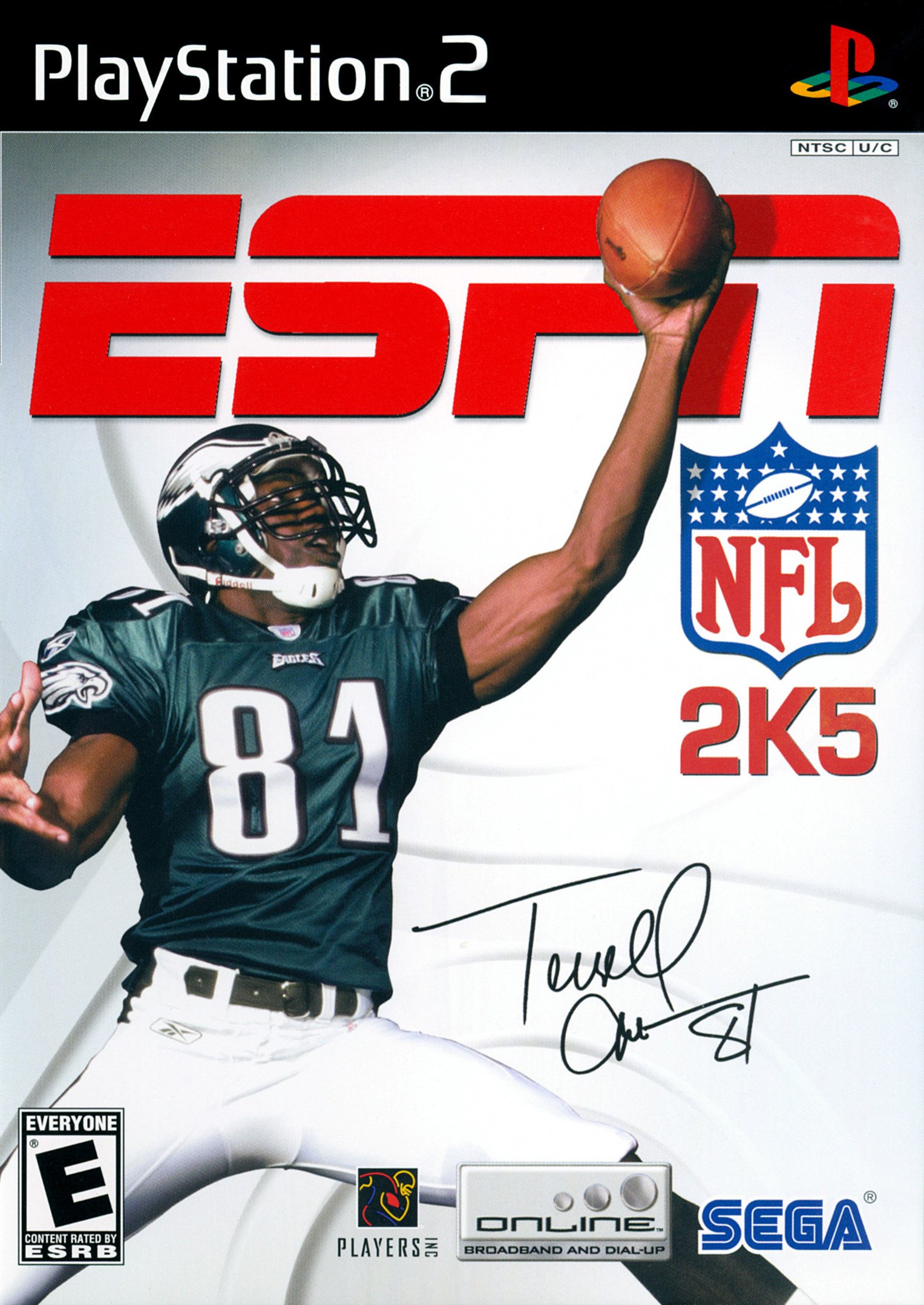 Обложка игры ESPN NFL 2K5