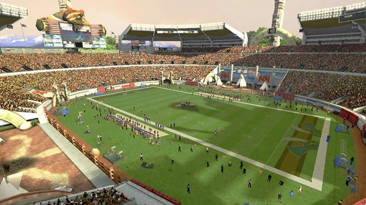 Скриншот из игры All-Pro Football 2K8 - 3