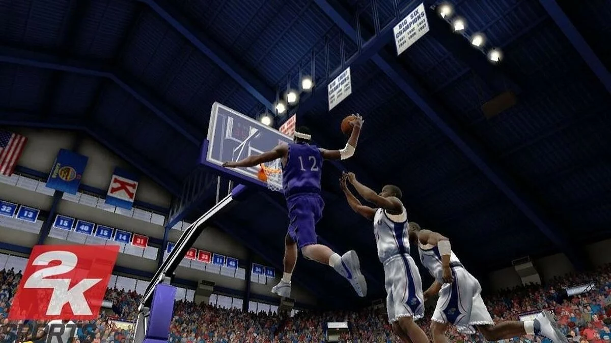 Скриншот из игры College Hoops 2K8 - 16