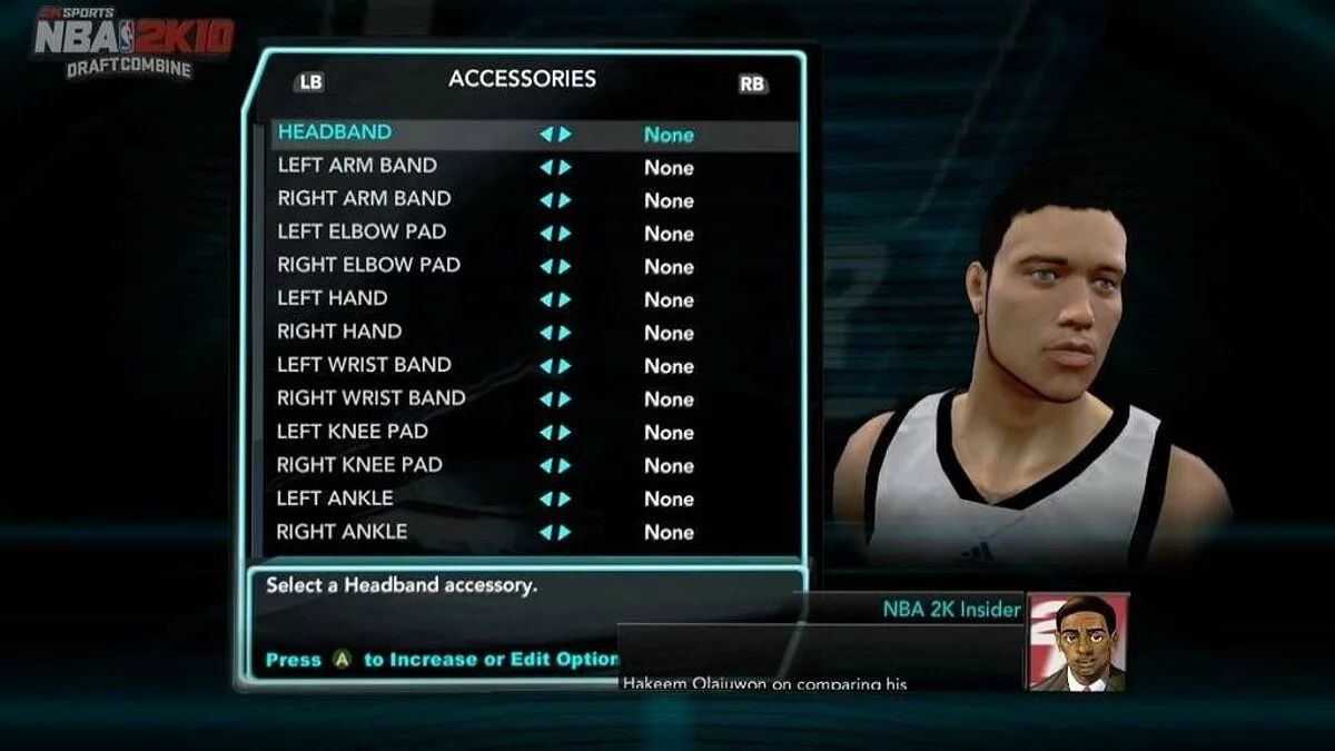Скриншот из игры NBA 2K10: Draft Combine - 16