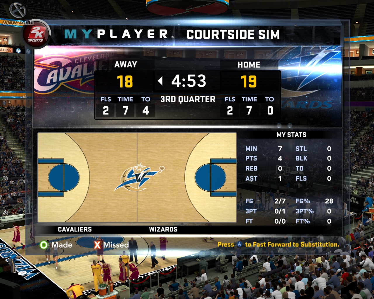 Скриншот из игры NBA 2K11 - 104