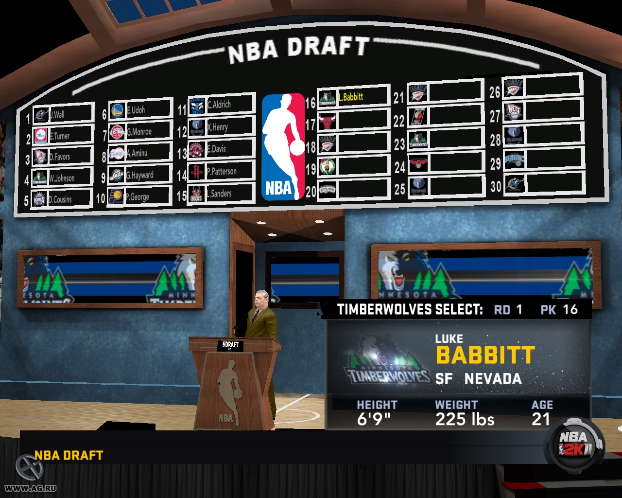 Скриншот из игры NBA 2K11 - 94