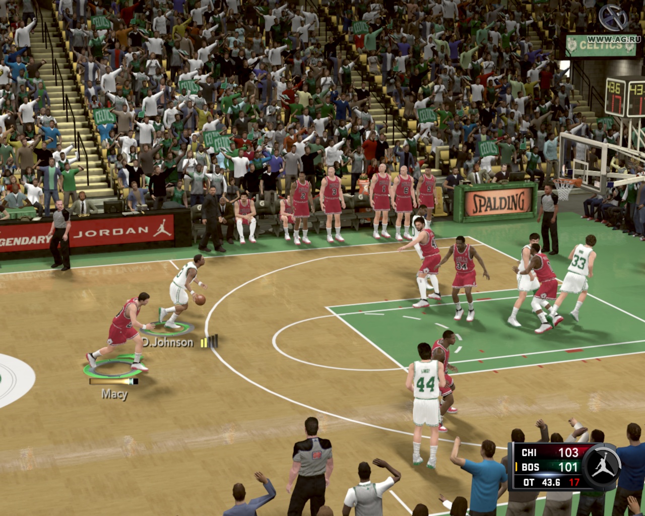 Скриншот из игры NBA 2K11 - 114