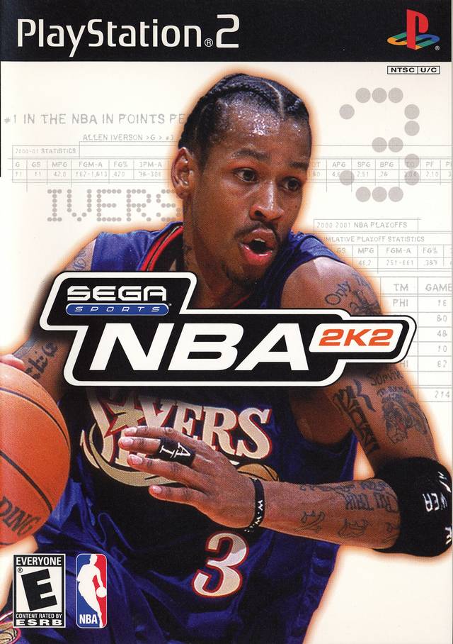 Обложка игры NBA 2K2