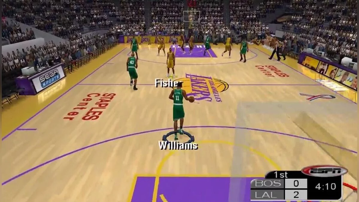 Скриншот из игры NBA 2K3 - 2