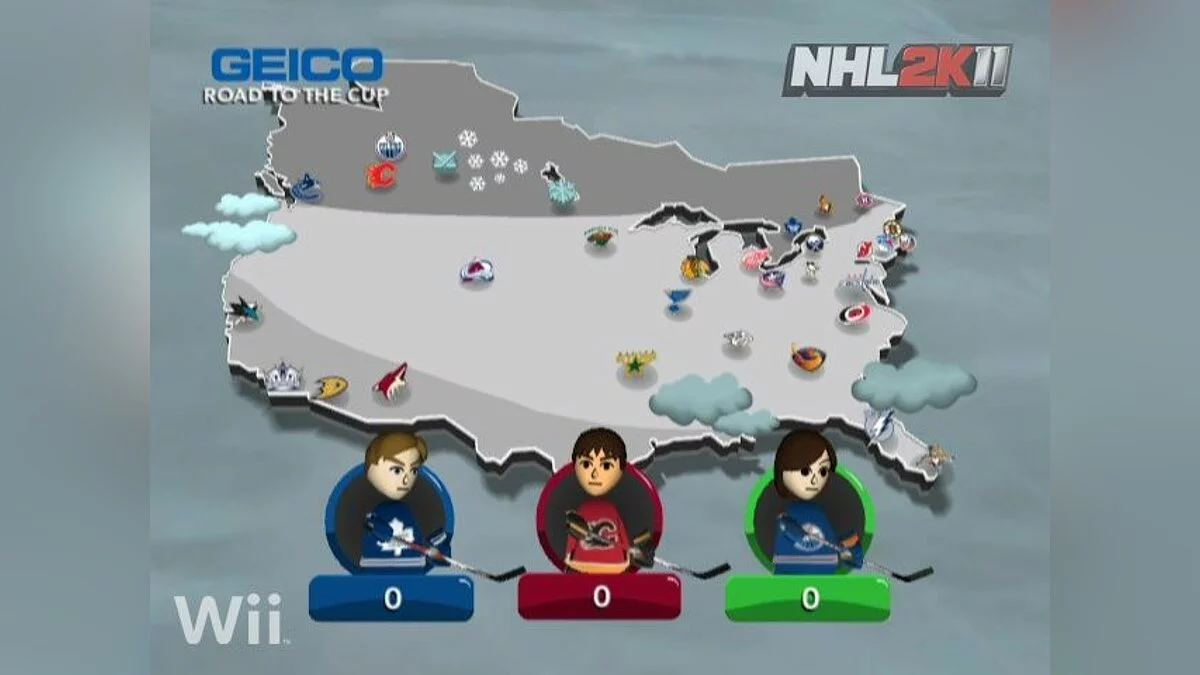 Скриншот из игры NHL 2K11 - 12