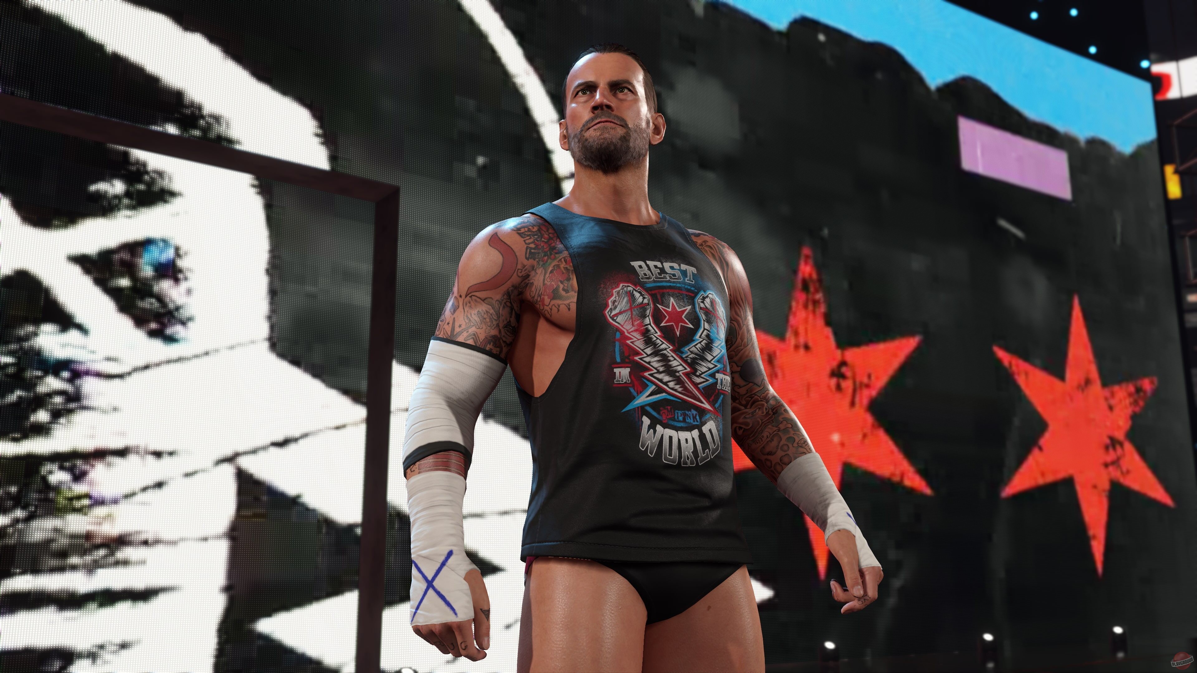 Скриншот из игры WWE 2K25 - 3