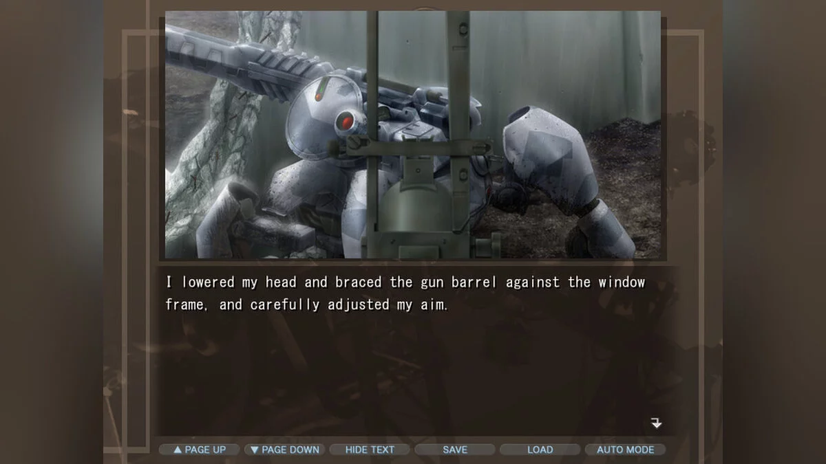 Скриншот из игры planetarian ~the reverie of a little planet~ - 20