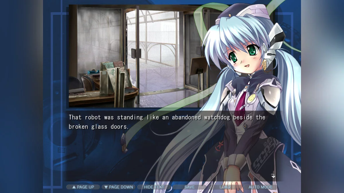 Скриншот из игры planetarian ~the reverie of a little planet~ - 15