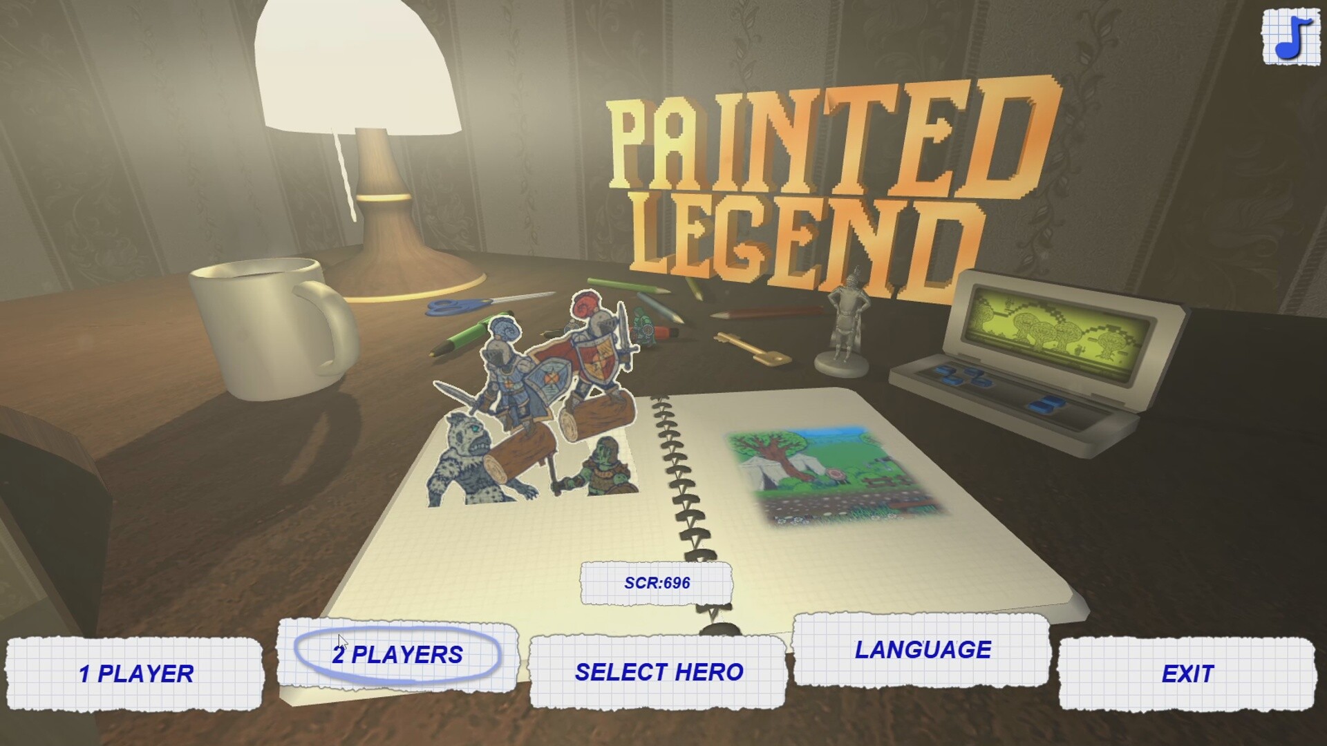 Скриншот из игры Painted Legend - 16